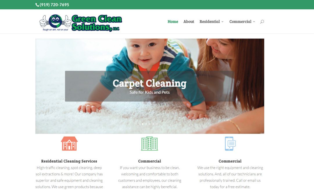 greencleansolutionsscreenshot Burnt Studios