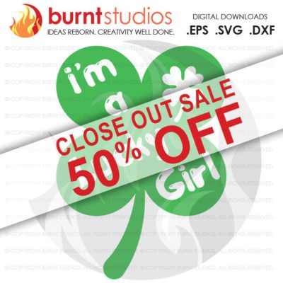 SVG Cutting File, St. Patty's Day, St. Patrick's Day, Four Leaf Clover, 4 Leaf Clover, Irish, March 17th, Arrow, Pot of Gold, Lucky, Rainbow