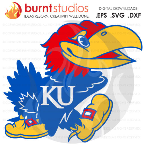 SVG Cutting File, Kansas Jayhawks, KU Basketball, University of Kansas, Hoops, Basketball, Svg, Png, Dxf, Eps file