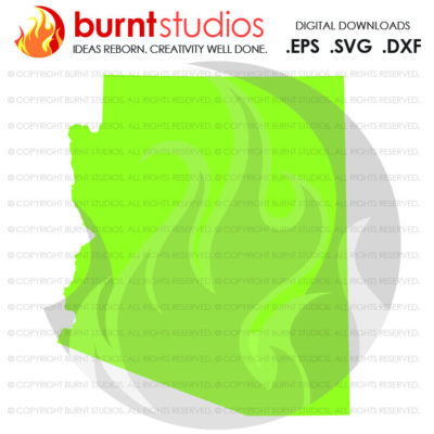 State of Arizona SVG Cutting File, Digital Download, Love, Home, Arizona Vector, State Outline, Sun Devils, Cactus, Sunshine, Dessert