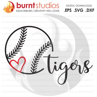 SVG Cutting File, Baseball Love Heart with Team Name, Softball, Home Base, 1st Base, Home Run, Foul Bar, Ballpark, Hot Dogs, America, PNG
