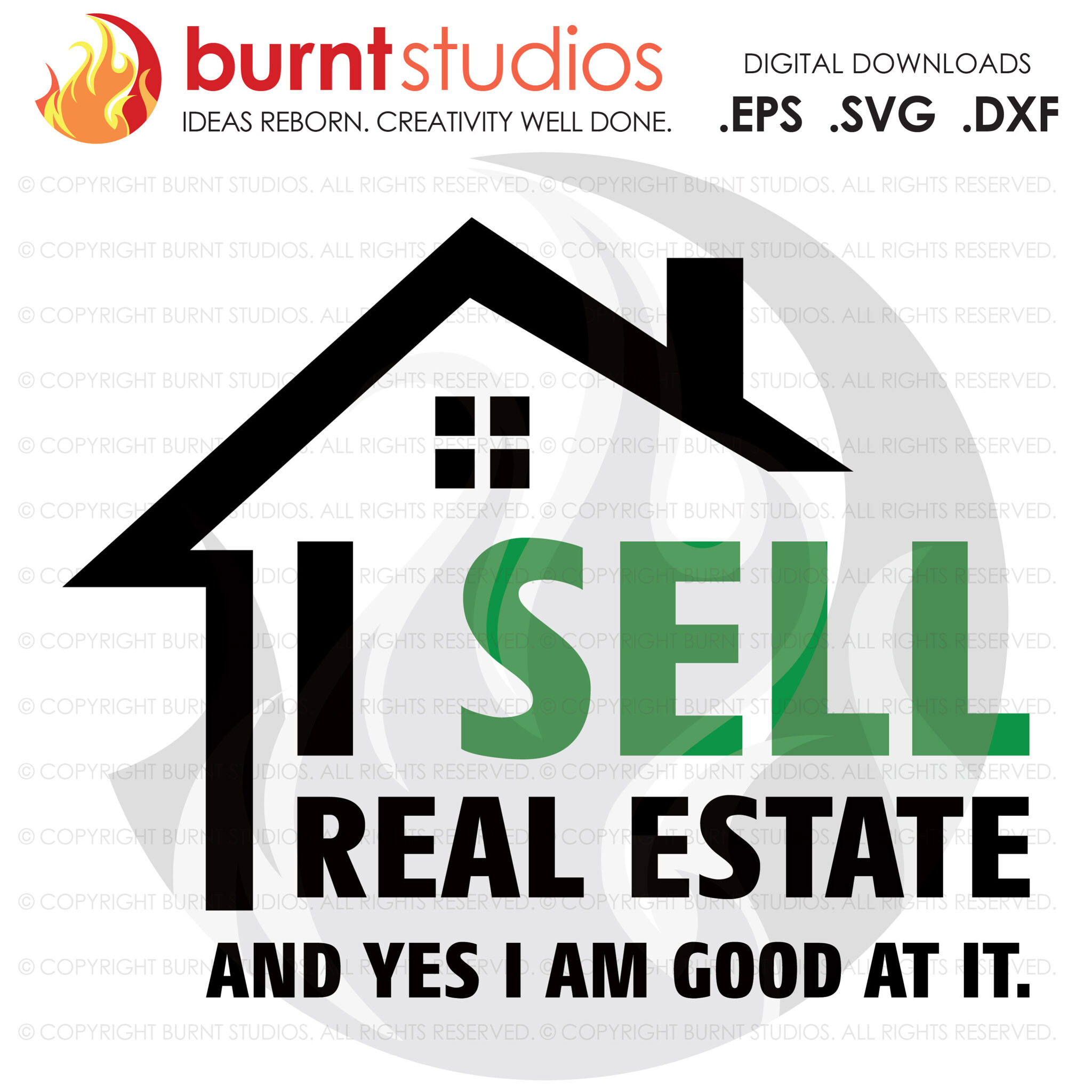 Digital File, Licensed to Sell SVG, Real Estate, Home, Realtor, Houses